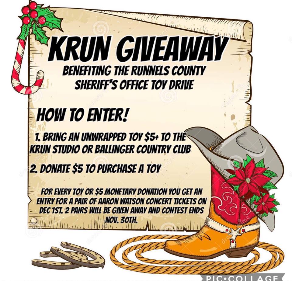 KRUN Give Away 2018